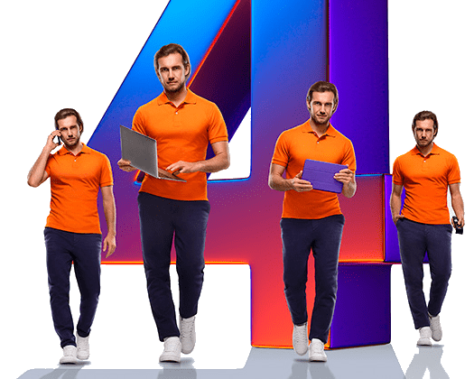 Великолепная четверка Ростелеком в&nbsp;деревня Голянка (Орловская область)